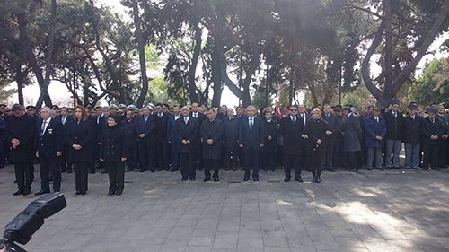 Şehitler Günü Törenlerine Başkan Yardımcımız Av. Mustafa Çetin Katıldı